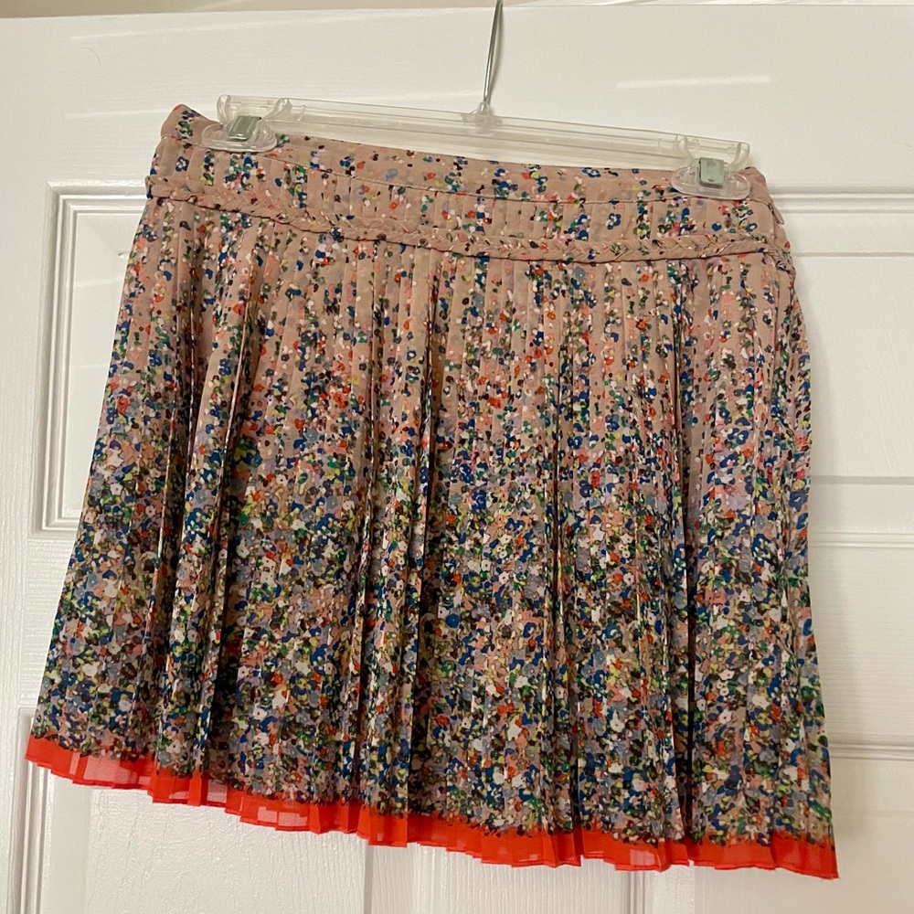 American Eagle Floral Mini Skirt